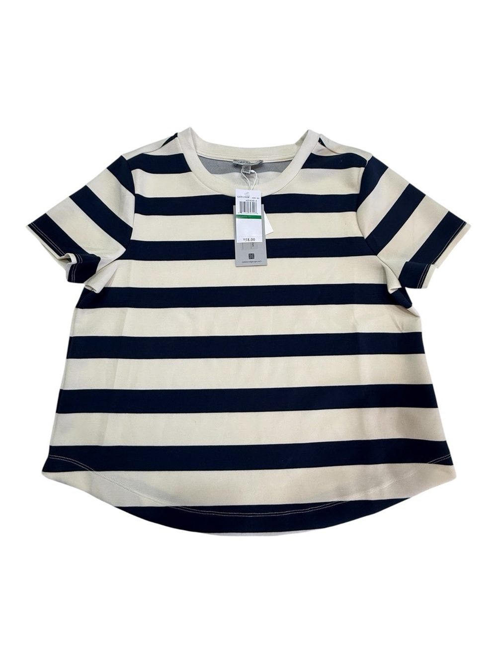Cable & Gauge Striped Shirt Size L
